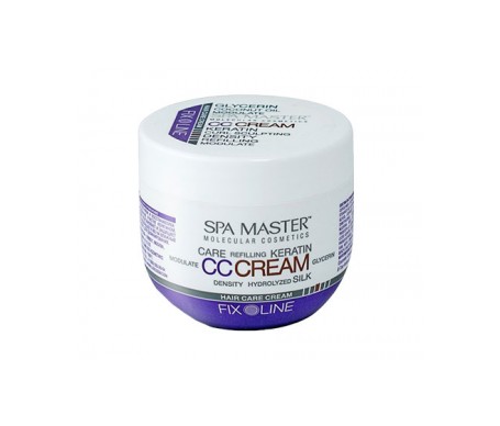 Professionale Master Spa CC Crema Tenere medio con cheratina e olio Noce di cocco Professionale Master Spa CC Crema Tenere medio con cheratina e olio Noce di cocco