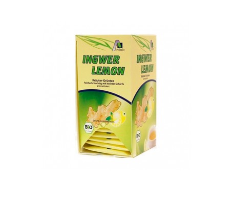 Evicro Jengibre Limon + Te Verde 20 Bolsitas Evicro Jengibre Limon + Te Verde 20 Bolsitas