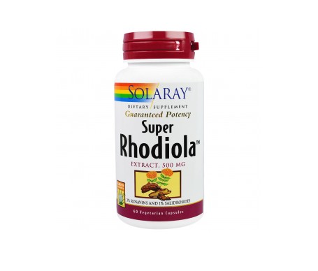 Solaray Super Rodiola 500mg 60 Cáps Solaray Super Rodiola 500mg 60 Cáps