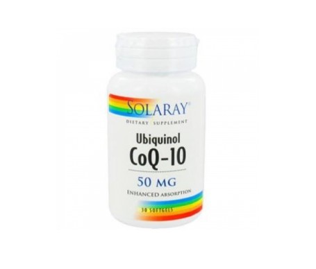 Solaray Ubiquinol Coenzima Q10 50mg Solaray Ubiquinol Coenzima Q10 50mg