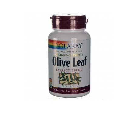 Solaray Olive Leaf 30 Cáps Solaray Olive Leaf 30 Cáps