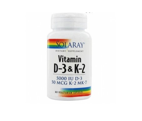 Solaray Vitamina D3+k2+mk7 Solaray Vitamina D3+k2+mk7