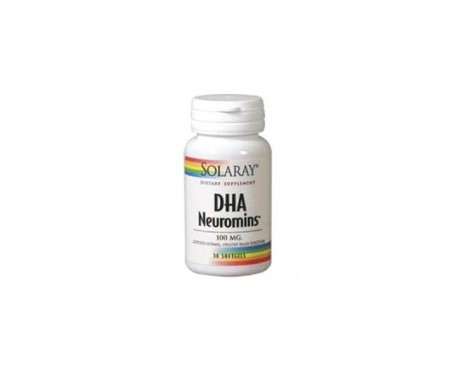 Solaray Dha Neuromins 100mg 30perlas Solaray Dha Neuromins 100mg 30perlas