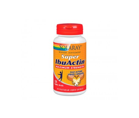 Solaray Super Ibuactin Antiinflamatorio 60 Cáps Solaray Super Ibuactin Antiinflamatorio 60 Cáps