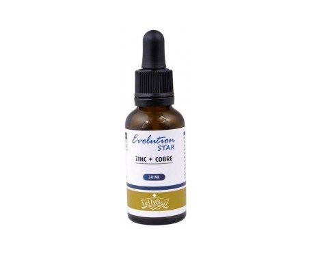 Jellybell Evolution Star Zinc + Cobre 30 Ml Jellybell Evolution Star Zinc + Cobre 30 Ml