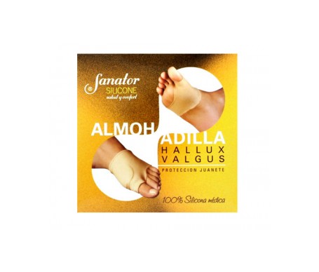 Sanator Almohadilla Hallux Valgus Silicone 36/38 Sanator Almohadilla Hallux Valgus Silicone 36/38