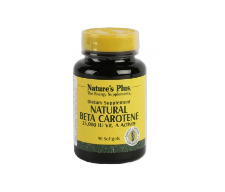 Nature's Plus Beta Caroteno 90 Perlas Nature's Plus Beta Caroteno 90 Perlas