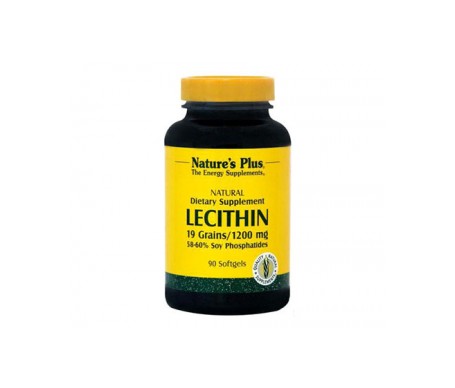 Nature's Plus Lecitina De Soja 1200mg 90 Perlas Nature's Plus Lecitina De Soja 1200mg 90 Perlas