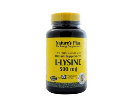 Nature's Plus L-lisina 500mg 90comp Nature's Plus L-lisina 500mg 90comp
