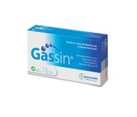 Pharmadiet Gassin 20 Capsulas Pharmadiet Gassin 20 Capsulas