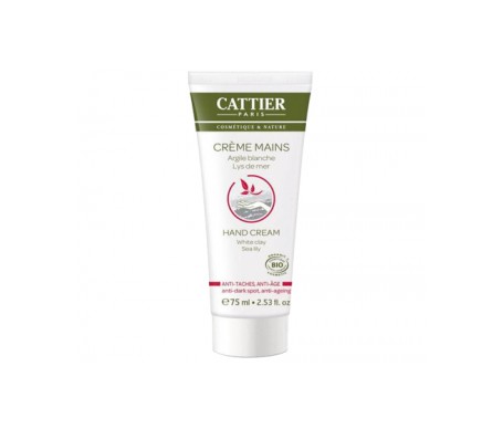 Cattier Crema De Manos Antimanchas Antiedad 75ml Cattier Crema De Manos Antimanchas Antiedad 75ml