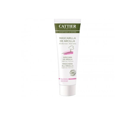 Cattier Mascarilla Arcilla Rosa 100ml Piel Sensible Cattier Mascarilla Arcilla Rosa 100ml Piel Sensible