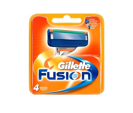 Gillette Fusion Cargador Pack 4u. Gillette Fusion Cargador Pack 4u.