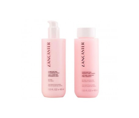 Lancaster Duo Cleansing Comforting Lait Demaquillant 400ml + Lot Lancaster Duo Cleansing Comforting Lait Demaquillant 400ml + Lot