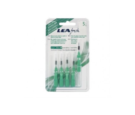Lea Fresh Cepillo Interdental Extrafino Pack 5u. Lea Fresh Cepillo Interdental Extrafino Pack 5u.