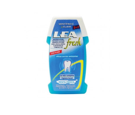 Lea Fresh Dentifrico Y Elixir Menta Fresca 100ml Lea Fresh Dentifrico Y Elixir Menta Fresca 100ml