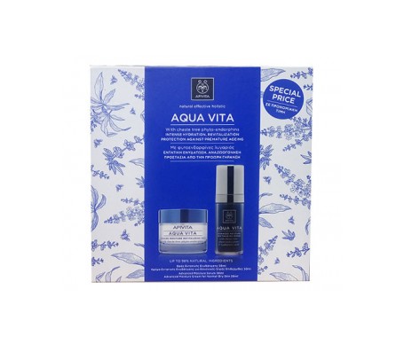 Apivita Pack Apivita Aquavita Crema Normal Seca + Serum Apivita Pack Apivita Aquavita Crema Normal Seca + Serum
