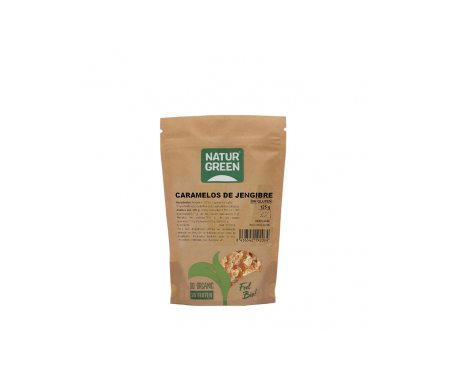 Naturgreen Caramelos Ecológicos De Jengibre 125g Naturgreen Caramelos Ecológicos De Jengibre 125g