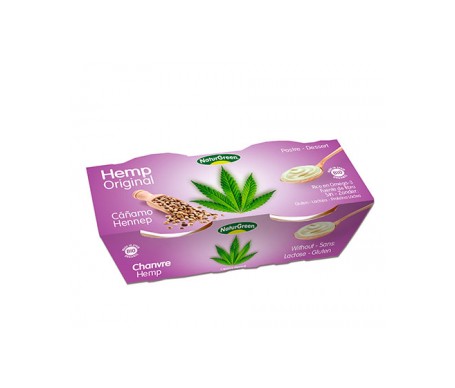 Naturgreen Postre Ecológico De Cáñamo Original (2x125 G) Naturgreen Postre Ecológico De Cáñamo Original (2x125 G)