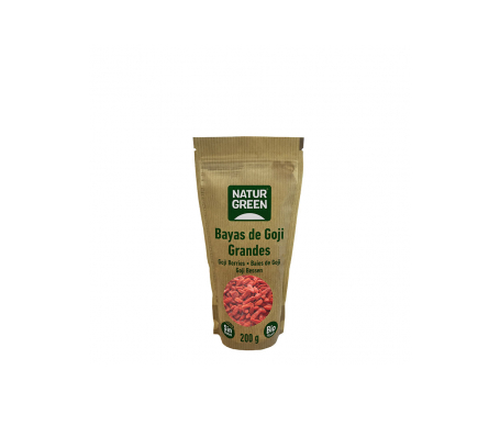 Naturgreen Bayas De Goji Ecológicas Grandes 200 G Naturgreen Bayas De Goji Ecológicas Grandes 200 G