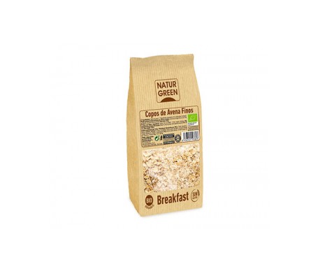 Naturgreen Copos De Avena Finos Sin Gluten Bio 350 G Naturgreen Copos De Avena Finos Sin Gluten Bio 350 G