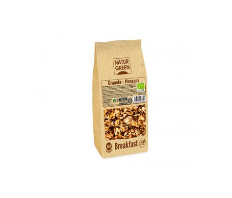 Naturgreen Granola Manzana Sin Gluten Bio 300 G Naturgreen Granola Manzana Sin Gluten Bio 300 G