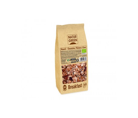 Naturgreen Muesli Choco Banana Coco Sin Gluten Bio 350 G Naturgreen Muesli Choco Banana Coco Sin Gluten Bio 350 G
