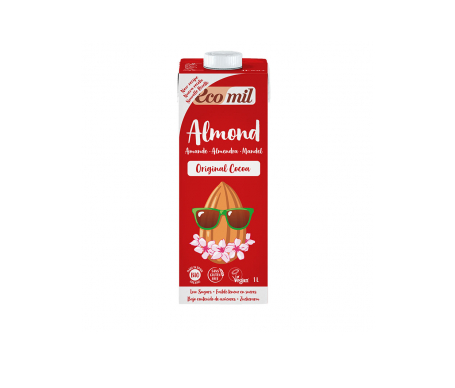 Ecomil Leche Ecológica De Almendra Y Cacao Original 1l Ecomil Leche Ecológica De Almendra Y Cacao Original 1l