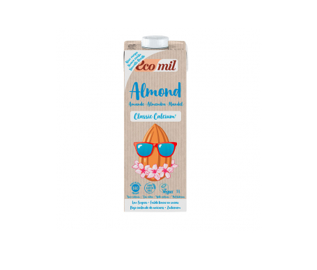 Ecomil Leche Ecológica De Almendra Clásica Con Calcio 1l Ecomil Leche Ecológica De Almendra Clásica Con Calcio 1l