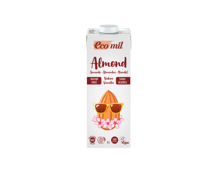 Ecomil Leche Ecológica De Almendra Natural Con Vainilla 1l Ecomil Leche Ecológica De Almendra Natural Con Vainilla 1l
