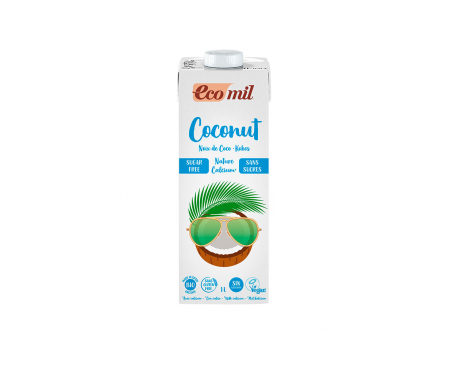 Ecomil Bebida Ecológica De Coco Natural Con Calcio 1 L Ecomil Bebida Ecológica De Coco Natural Con Calcio 1 L