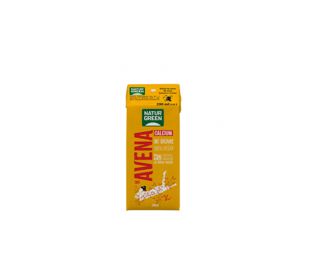 Naturgreen Bebida Ecológica De Avena Con Calcio 200 Ml Naturgreen Bebida Ecológica De Avena Con Calcio 200 Ml