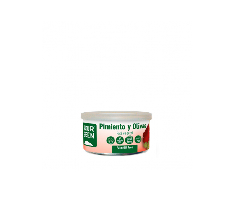 Naturgreen Paté Ecológico De Pimiento Y Olivas 125 G Naturgreen Paté Ecológico De Pimiento Y Olivas 125 G