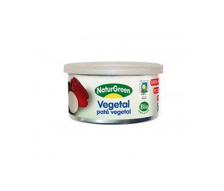 Naturgreen Paté Ecológico Vegetal 125 G Naturgreen Paté Ecológico Vegetal 125 G