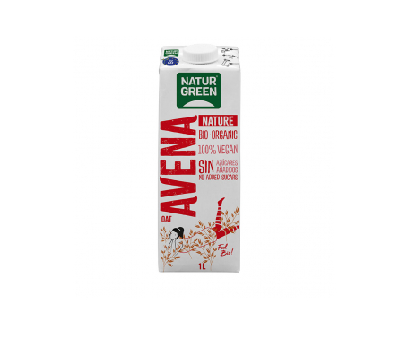 Naturgreen Bebida Ecológica De Avena Natural 1 L Naturgreen Bebida Ecológica De Avena Natural 1 L