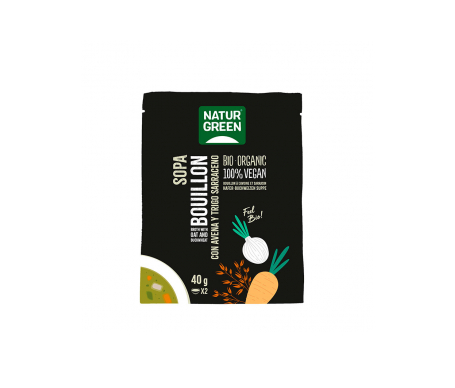 Naturgreen Sopa Ecológica Bouillon Con Avena Y Trigo 40 G Naturgreen Sopa Ecológica Bouillon Con Avena Y Trigo 40 G