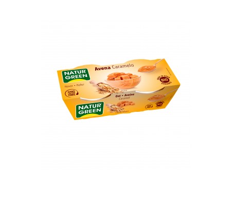 Naturgreen Postre Ecológico De Avena Y Caramelo (2x125 G) Naturgreen Postre Ecológico De Avena Y Caramelo (2x125 G)