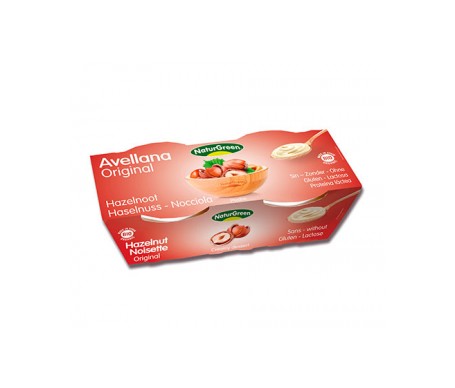 Naturgreen Postre Ecológico De Avellana (2x125 G) Naturgreen Postre Ecológico De Avellana (2x125 G)