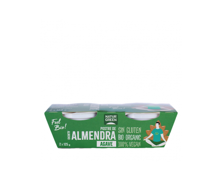 Naturgreen Postre Ecológico De Almendra Y Agave (2x125 G) Naturgreen Postre Ecológico De Almendra Y Agave (2x125 G)