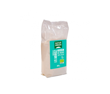 Naturgreenharina Ecológica De Arroz 400g Naturgreenharina Ecológica De Arroz 400g