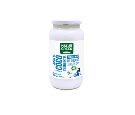 Naturgreenaceite Ecológico De Coco Virgen 860 Ml / 800 G Naturgreenaceite Ecológico De Coco Virgen 860 Ml / 800 G