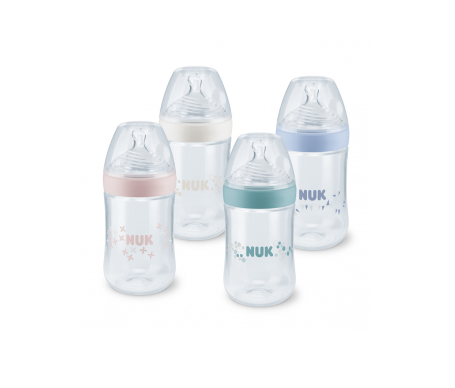 Nuk Nature Sense Biberón 260ml Silicona 0-6 M Nuk Nature Sense Biberón 260ml Silicona 0-6 M