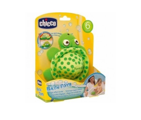 Chicco Juguete De Baño Tortuga Efecto Mágico 6m+ Chicco Juguete De Baño Tortuga Efecto Mágico 6m+
