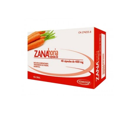 Homeosor Zanahoria 48 Cáps Homeosor Zanahoria 48 Cáps