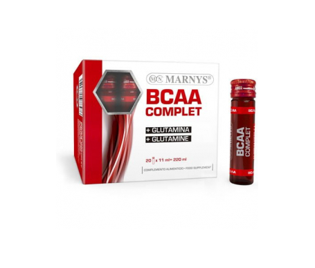 Marnys Bcaa Complet + Glutamina 20 Viales Marnys Bcaa Complet + Glutamina 20 Viales