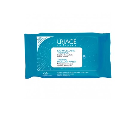 Uriage Eau Demaquillante 25 Toallitas Uriage Eau Demaquillante 25 Toallitas