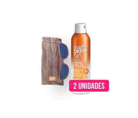 Acofarderm spf 30 spray transparente 200 ml 2 uds + Obsequio Acofarderm spf 30 spray transparente 200 ml 2 uds + Obsequio