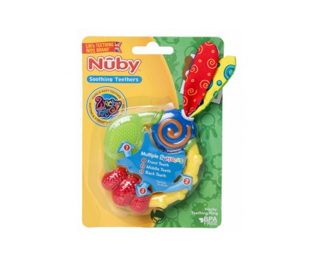 Nuby Mordedor Refrigerante Testuras Chiflado Nuby Mordedor Refrigerante Testuras Chiflado