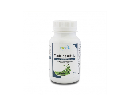 Sanon Verde De Alfalfa 700mg 120 Comp. Sanon Verde De Alfalfa 700mg 120 Comp.