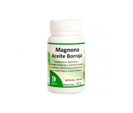 Dimefar Magnona Aceite De Borraja 60 Perlas Dimefar Magnona Aceite De Borraja 60 Perlas